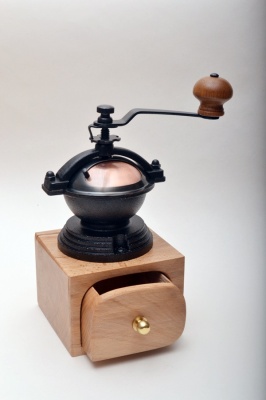 Coffee Mill Kit - Cast, Crank top